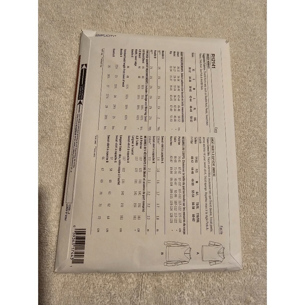 Simplicity‎ R12140 R12141 R12142 R12143 Sewing - Picture 6 of 10